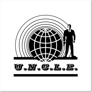 Man from U.N.C.L.E TV Show Logo Posters and Art